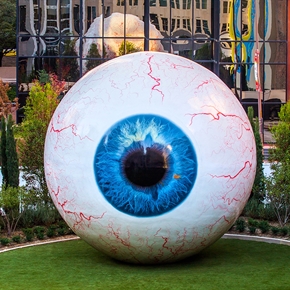 The ‘Eye’ in Downtown Dallas Gets an ‘EYEboretum’ Makeover for the Dallas Art Fair