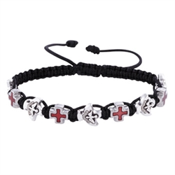 Confirmation Macrame Dove Bracelet