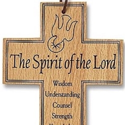 Confirmation Wood Prayer Cross