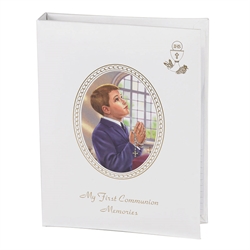 My First Communion Memories Photo Album Boy