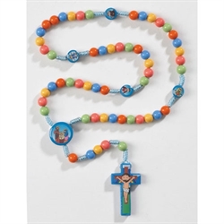 child Saints Wood Rosary