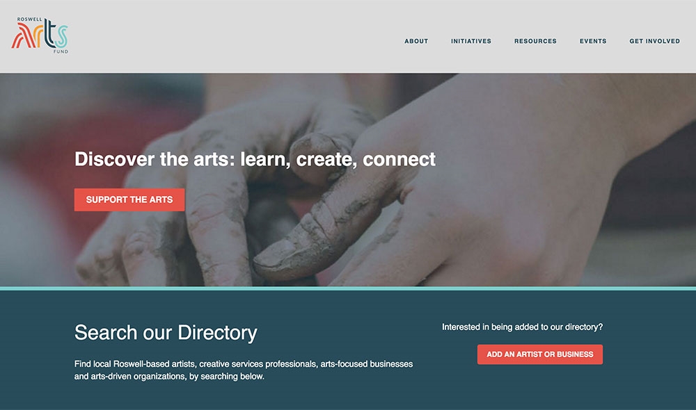 Roswell Arts Fund Artist Directory