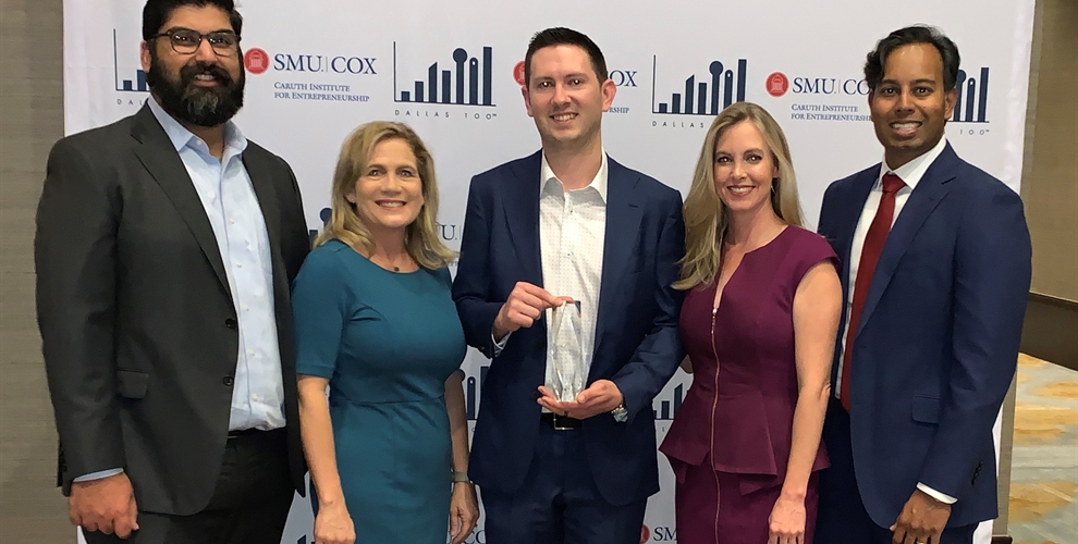 2019 Dallas 100 Entrepreneur Award